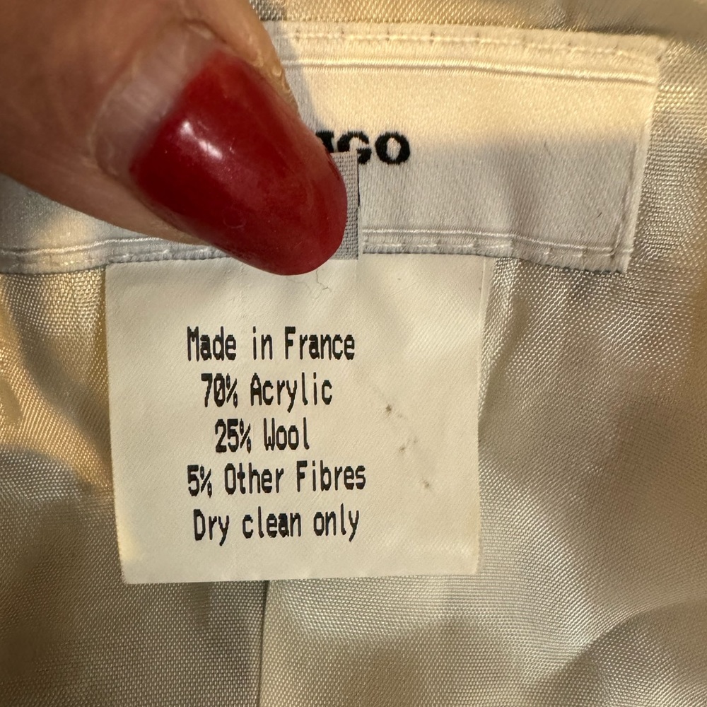 Vertigo Paris blazer sz S - Picture 9 of 9